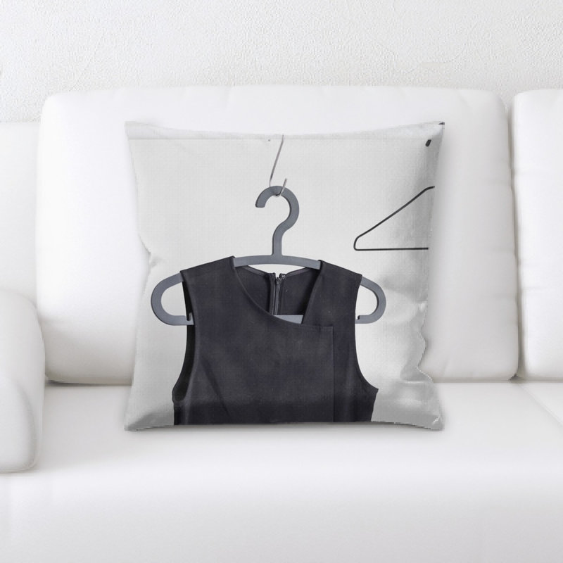 Minimalism Microsuede Reversible Throw Pillow