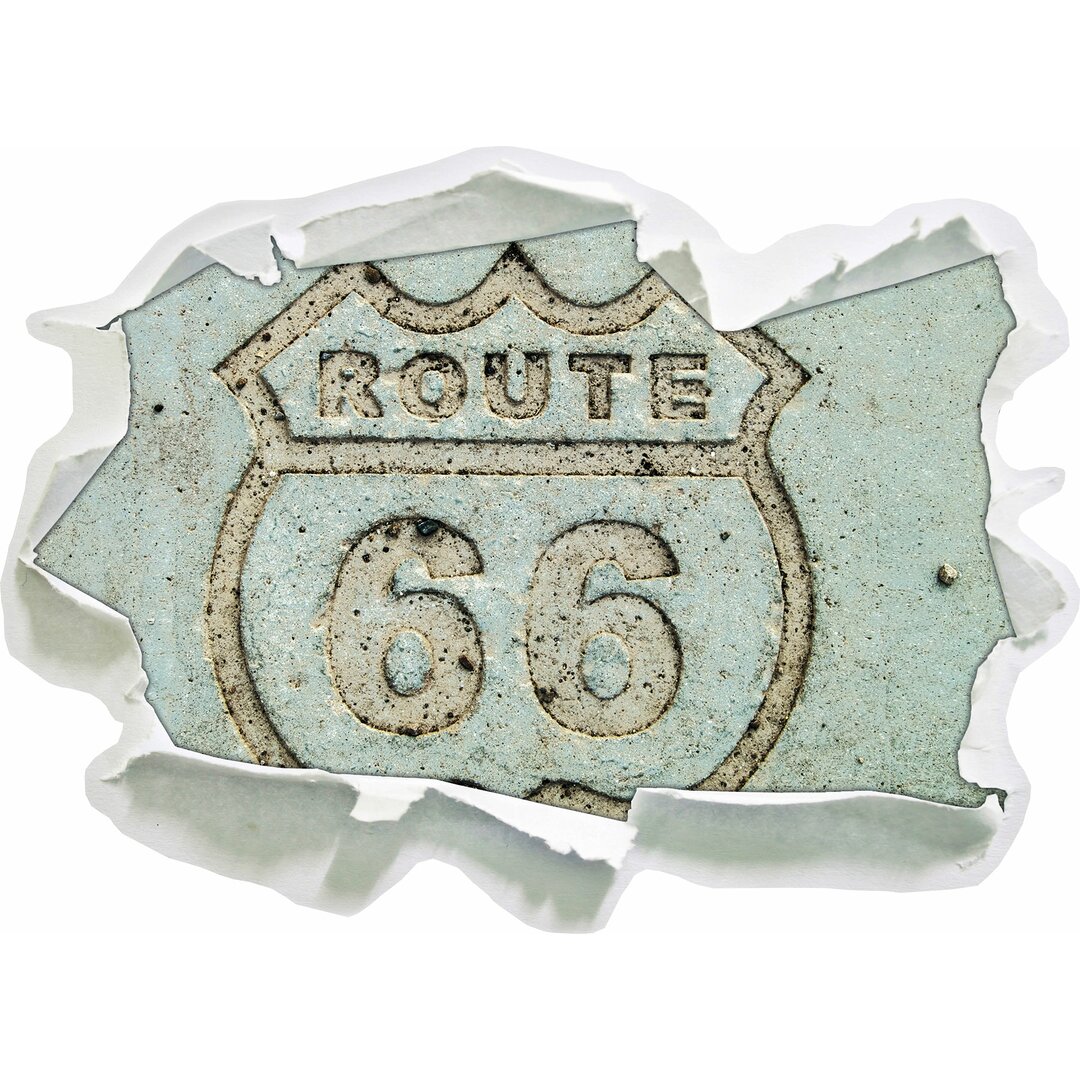 Wandsticker Route 66