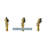 17 ga. Tip-Toe Bathtub Leg Drain Assembly with Patented Deep Soak Overflow on Ball Joint-97018786