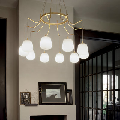 Karousel 10 - Light Unique/Statement Chandelier
