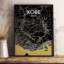 « kobe »-impression d’art graphique sans cadre sur papier-31736511