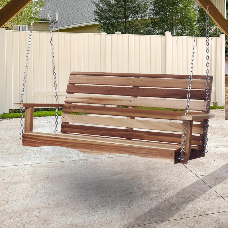  4-ft Porch Swing with Comfort Swing Springs