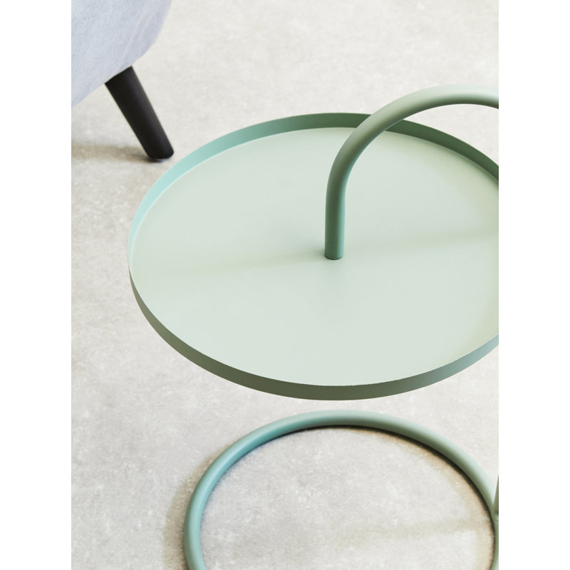 Alexica End Table, Green, Green