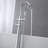 2 Handle Clawfoot Tub Faucet with Diverter-90742924