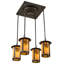 Rustic Lodge 4 - Light Pendant
