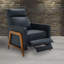 Fauteuil inclinable en cuir