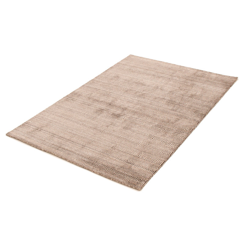 Tapis brun foncé noué à la main Cevallos
