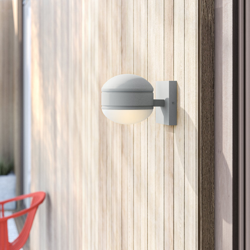Dale LED Wall Light, Silver