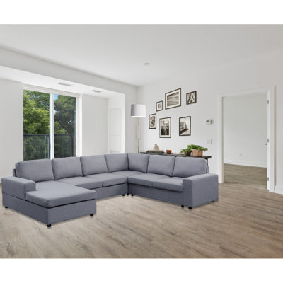 Canapé modulaire réversible 120,5 po Modern