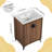 Kelvis 24'' Single Bathroom Vanity with Ceramic Top