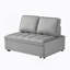 Canapé-lit convertible polyvalent avec dossiers amovibles pour le confort de la maison-1169296491