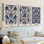 Série sur toile tendue sur mesure - 3 pièces-2064388834