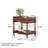 Mobile sideboard storage rack