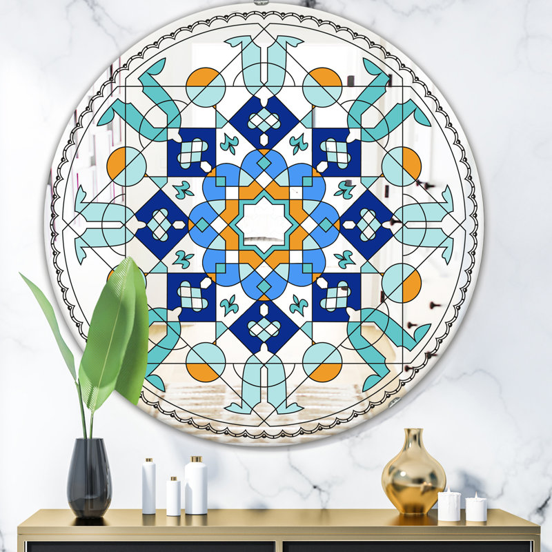 Miroir mural en acier inoxydable, H 23,6 po x l 23,6 po