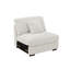 Canapé modulaire en chenille 5 pièces Khailey-102507356