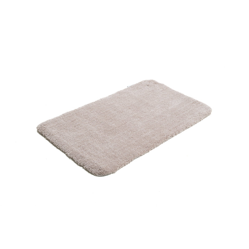 Rectangle Bath Rug, 70 x 120 cm, Beige