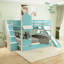 Lit superposé double de style château double-1593874550-1593874547