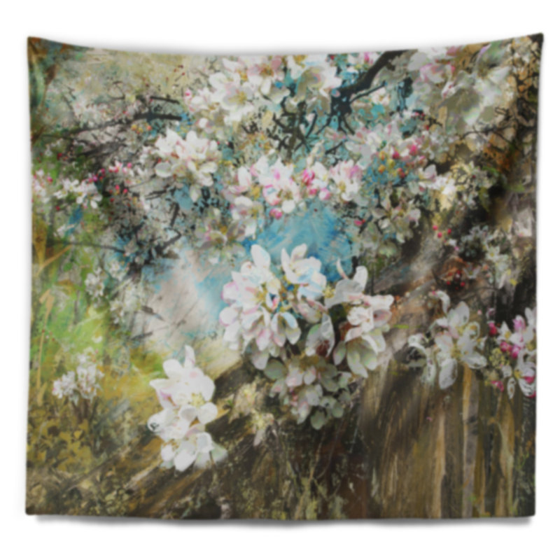 Polyester Tapestry, 32" H x 39" W