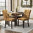 Tufted Velvet Wing Back Side Dining Chairs-747323165-747323156