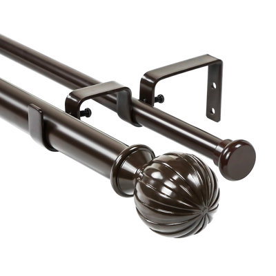 Coury Double Curtain Rod