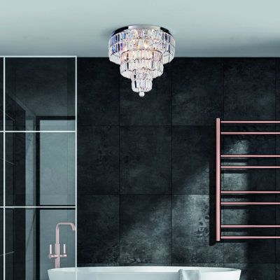 Osuna Glass Flush Mount
