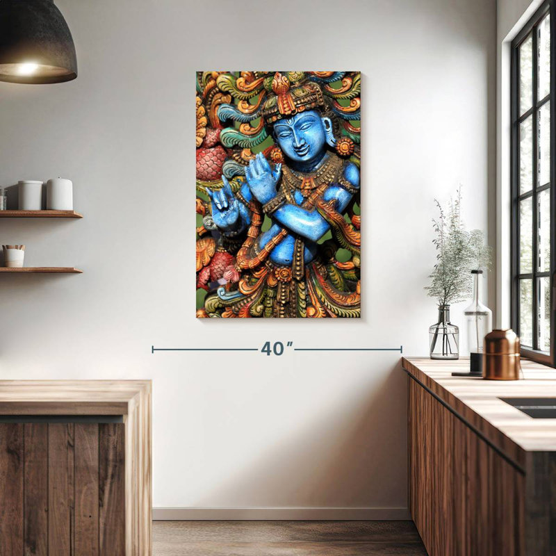 Adella Lord Krishna, H 39 po x l 26 po