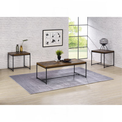 Ensemble de 3 tables basses et tables_Table basse