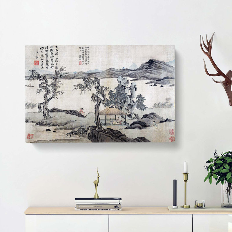 Landscape Vol.3 by Tang Yin - Wrapped Canvas, 35cm H x 50cm W x 3cm D