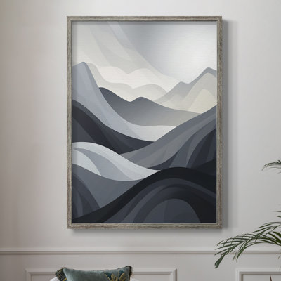 LANDSCAPES Series CCXXX Framed Print - Solid Wood