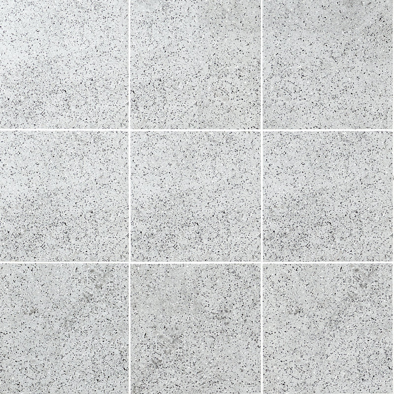 Carreau de sol en porcelaine matte de 8 po x 8 po Elizabeth Sutton Cameo Terrazzo (10,76 pieds carrés / caisse), Gris