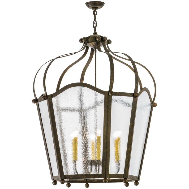 Luminaire suspendu cylindrique à 6 lumières Citadel