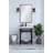 Giacomo 24'' Single Bathroom Vanity with Resin Top-609185376