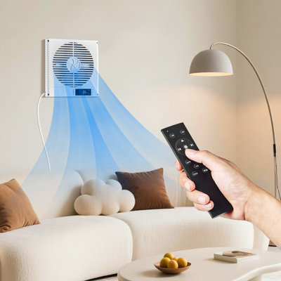 Ventilateur mural 7,5 pouces 2 en 1 300 CFM avec ventilateur mural 7,5 pouces