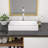 Beslend 24''W x 14"D Ceramic Rectangular Bathroom Sink