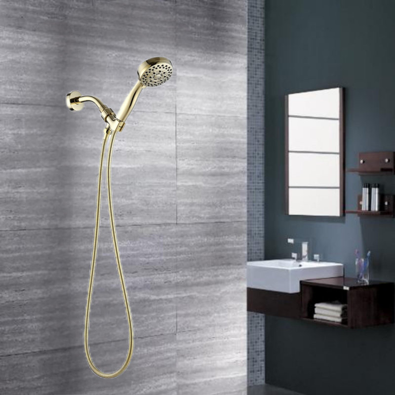 Pomme de douche multifonctionnelle, Or