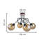 Bernadett Glass Semi Flush Mount-1215130622