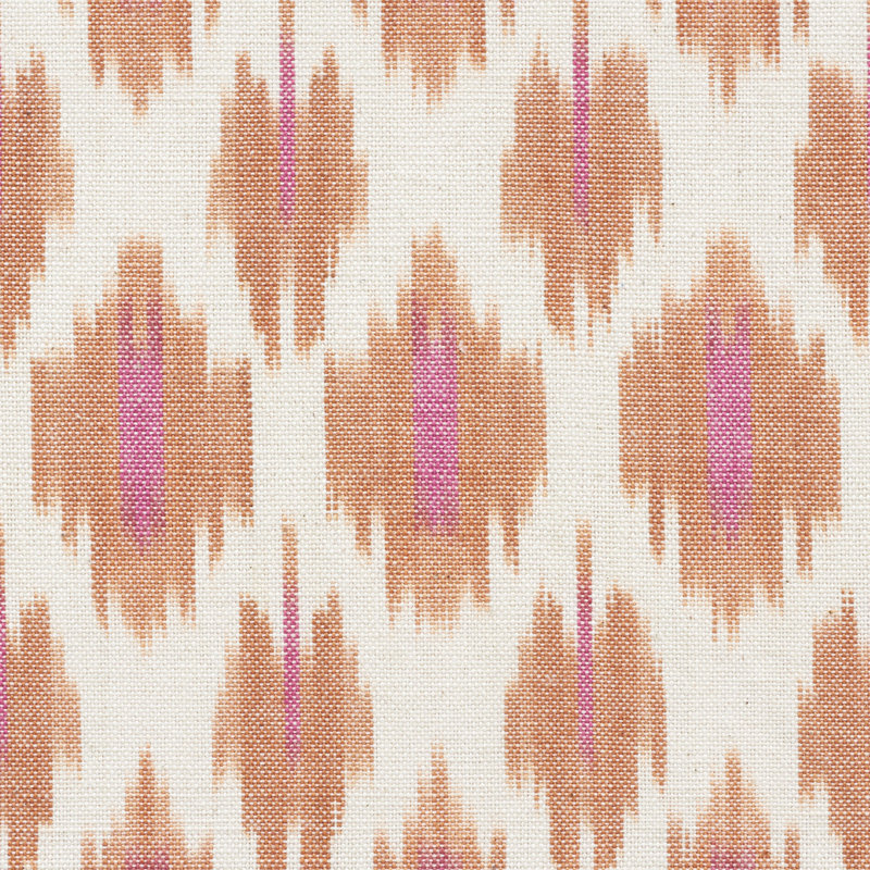Presidio Ikat Fabric, Orange