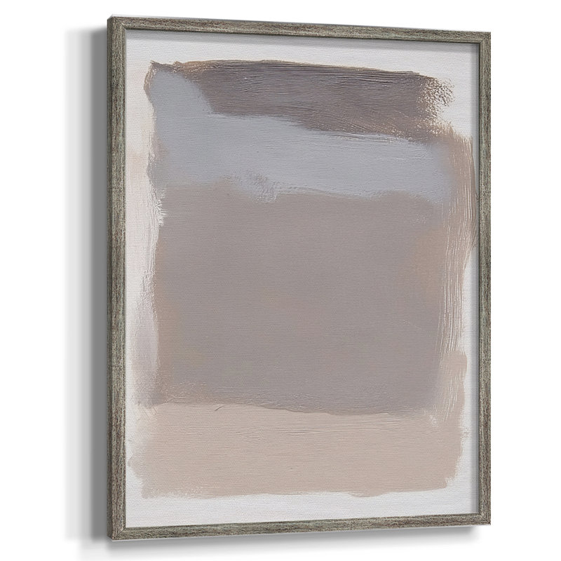 ABSTRACT Series DCCXVII, reproduction encadrée - bois massif, H 30 po x l 24 po