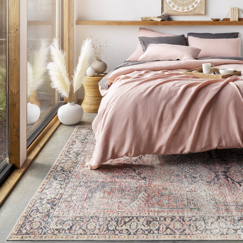 Andikan Oriental Indoor Rug, Rectangle 8'10" x 12'