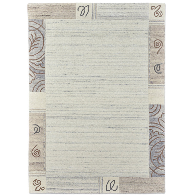 Roseboom Wool Hand Woven Area Rug, Rectangular 190 x 290cm