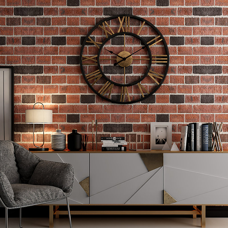 Aerynn Metal Wall Clock