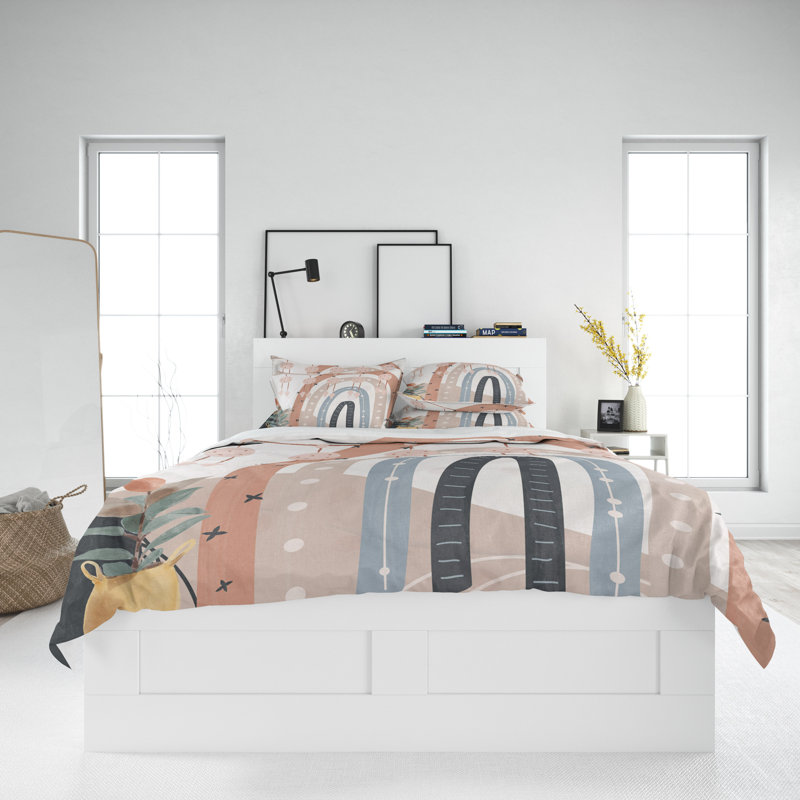 Abstract Duvet Cover, King Duvet Cover + 2 King Pillowcases