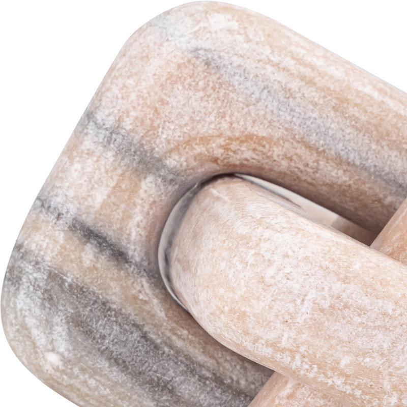 Bond Marble Decorative Object, Pink