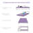 Merrillan Extra-long Twin 3'' Memory Foam Mattress Topper-1285072648-1281207355