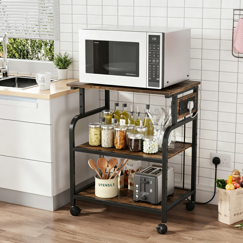 63.5cm H x 55.8cm W Printer Stand