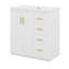 Ensemble de meuble-lavabo 30 po avec lavabo en céramique et porte à 3 tiroirs-1257265176