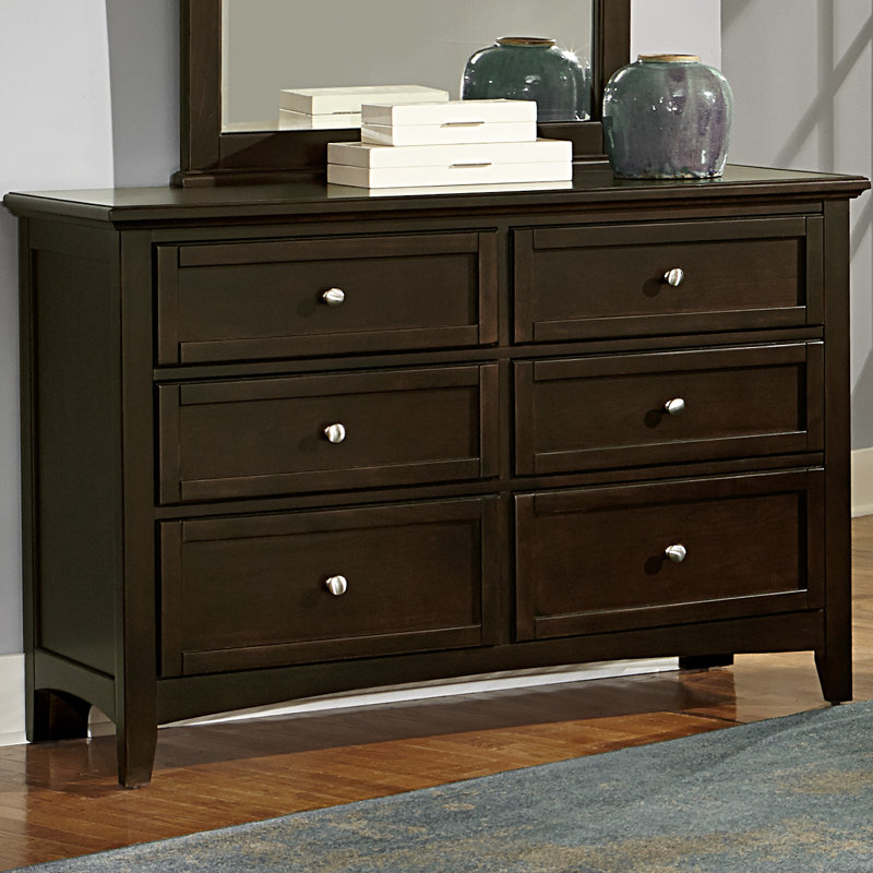 Commode double l 6 po Aqib, Merlot