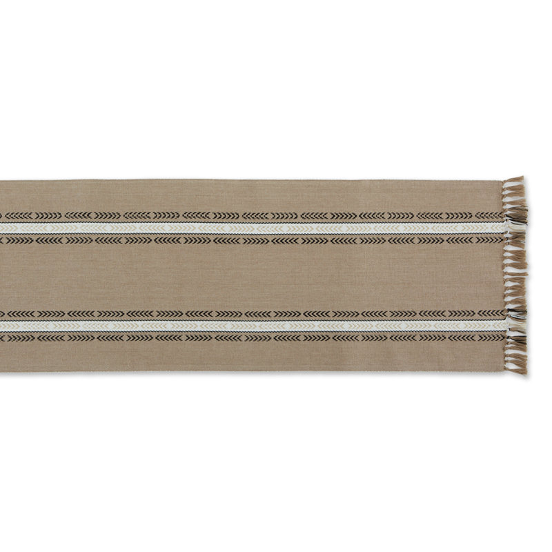 Chemin de table Aleahya, 72 po x 14 po, Pierre