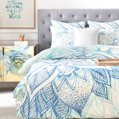 Rosebudstudio Polyester Floral Duvet Cover