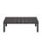 Deko Living 4 Place Seating  Gray Outdoor Compression Foam Sofa and Table Set